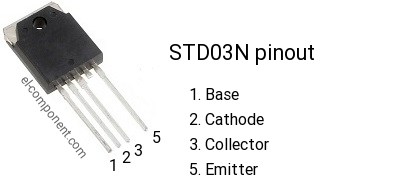 STD03N Power Darlington 160V 15A Transistor